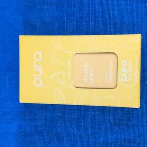 Pura Sugared Lemon Fragrance Refill - Yellow. New